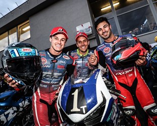 F.C.C. TSR Honda France fights to a heroic podium at the 8 Hours of Slovakia Ring