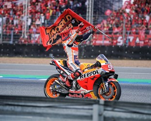 Marc Márquez gewinnt seinen sechsten FIM MotoGP Weltmeistertitel