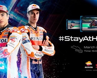 Repsol Honda Team ready up for the #StayAtHomeGP this Sunday