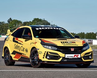 La Honda Civic Type R Limited Edition choisie comme voiture de sécurité officielle du championnat WTCR 2020