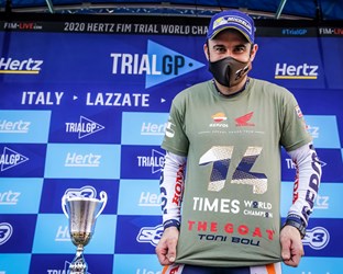 Toni Bou clinches a 28th world championship title at the Italian TrialGP