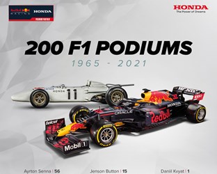 A 200th Podium For Honda In F1, As Max Finishes P2 In Bahrain