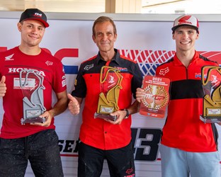 Double Honda podium in MXGP of Russia