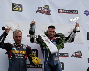 Six in a row for Glenn Irwin at the North West 200