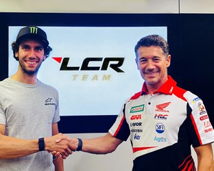 Álex Rins, LCR Honda CASTROL Team and HRC Sign New Contract