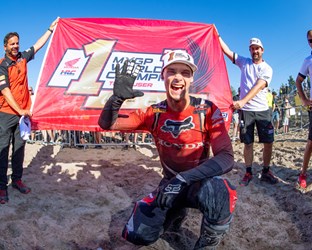 Tim Gajser becomes five-time World Motocross Champion!