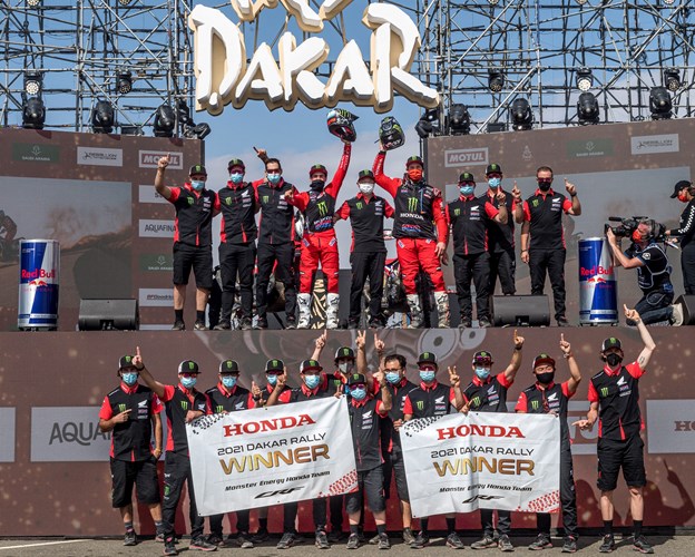 Cómo afrontar el rally más duro del mundo: análisis de la victoria de Honda en el Dakar
