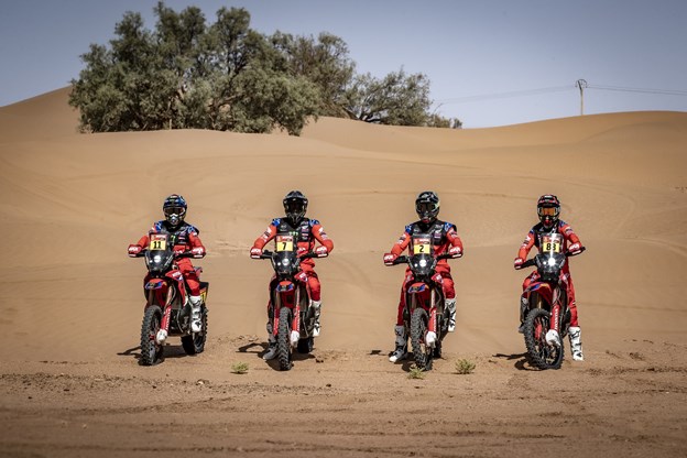 Honda Announces Team for the 2022 Dakar Rally
