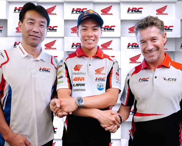 HRC and Takaaki Nakagami Agree to Renew Contract