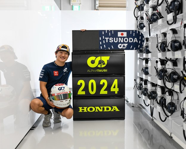 Yuki Tsunoda to Continue in Formula 1 for the 2024 Season