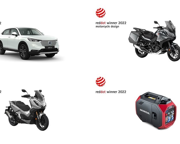 Honda gewinnt vier Red Dot Design Awards