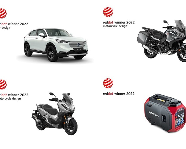 HONDA WINS FOUR RED DOT AWARDS FOR CARS, MOTORCYCLE AND PP