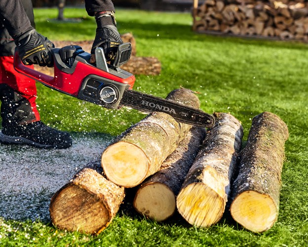 Honda launches its first ever cordless chainsaw, setting new standards for precision and power